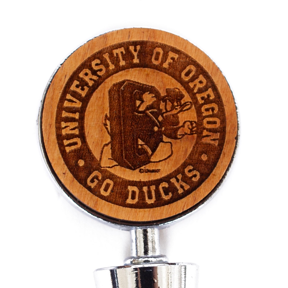 DTO, Timeless Etchings, Brown, Kitchen Accessories, Metal, Home & Auto, Stainless Steel, Wood, Bottle Stop, 932948